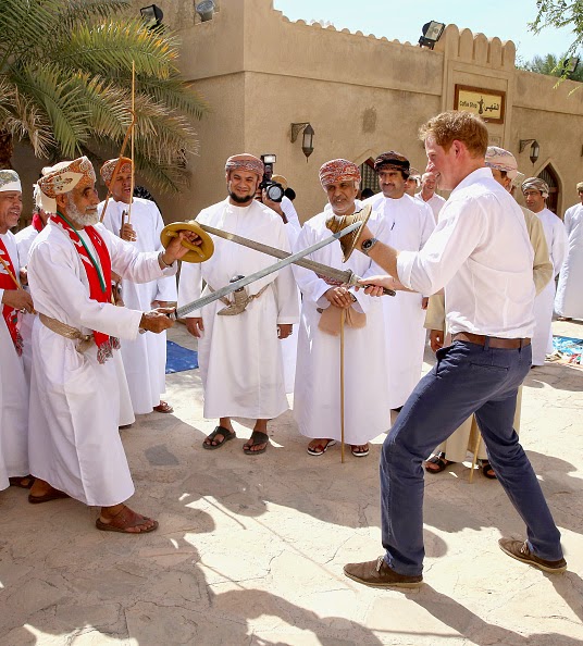 Royal Family Around the World Prince Harry Visits Oman Day 2 to